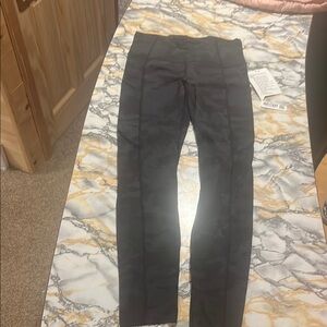 Gray Camouflage Leggings